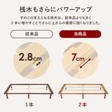 すのこベッド シングル 布団対応 組立簡単 - flatoo（フラトゥー）コンパクト商品専門店