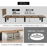 ローベッド セミダブル マットレス付き シングル すのこ コンセント付き flatoo（フラトゥー ）コンパクト商品専門店