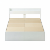 ベッド サイズオーダー 幅が選べる 10cm刻み コンパクト 狭い部屋 収納 引き出し付き コンセント