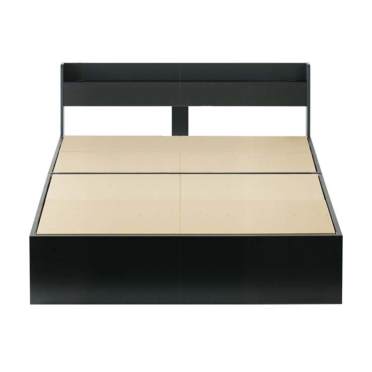 ベッド サイズオーダー 幅が選べる 10cm刻み コンパクト 狭い部屋 収納 引き出し付き コンセント