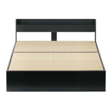 ベッド サイズオーダー 幅が選べる 10cm刻み コンパクト 狭い部屋 収納 引き出し付き コンセント