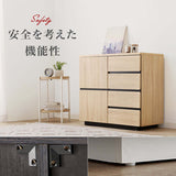 キャビネット 小さめ コンパクト 幅80 高さ70cm - flatoo（フラトゥー）コンパクト商品専門店