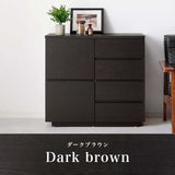 キャビネット 小さめ コンパクト 幅80 高さ70cm - flatoo（フラトゥー）コンパクト商品専門店