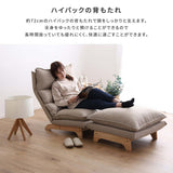 リクライニングソファー 一人用 一人掛けソファ ハイバックソファ 手動 flatoo（フラトゥー ）コンパクト商品専門店