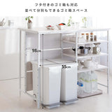 カウンターテーブル おしゃれ 収納 幅120 奥行き60 高さ100cm flatoo（フラトゥー ）コンパクト商品専門店