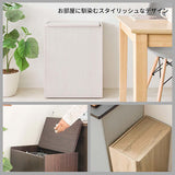 ペール ゴミ箱 おしゃれ 45L ふた付き 木製 キッチン - flatoo（フラトゥー）コンパクト商品専門店