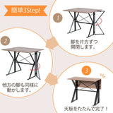 折りたたみ テーブル セット ダイニングセット 4人 90cm 75cm flatoo（フラトゥー）コンパクト商品専門店