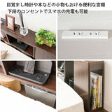 ヘッドボード 後付け 伸縮 薄型 コンセント 白 茶 - flatoo（フラトゥー）コンパクト商品専門店