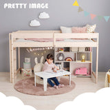 ロフトベッド 子供 木製 ロータイプ 頑丈 高さ120cm - flatoo（フラトゥー）コンパクト商品専門店