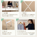 ロフトベッド セミシングル コンパクト ハイタイプ ミドル flatoo（フラトゥー ）コンパクト商品専門店