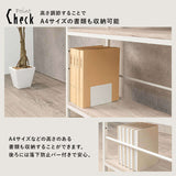 オープンラック 奥行30 4段 スリム 幅75 高さ100cm - flatoo（フラトゥー）コンパクト商品専門店