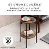 サイドテーブル おしゃれ ベッド ソファ 寝室 丸 小さい 大理石 flatoo（フラトゥー ）コンパクト商品専門店