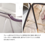 バタフライスツール 透明 玄関 韓国インテリア リプロダクト flatoo（フラトゥー ）コンパクト商品専門店