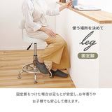 チェア キャスター付き なし 昇降式 回転 美容室 - flatoo（フラトゥー）コンパクト商品専門店