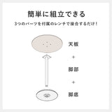 カフェテーブル 丸 一人暮らし 60cm 韓国 大理石 円形 おしゃれ 白