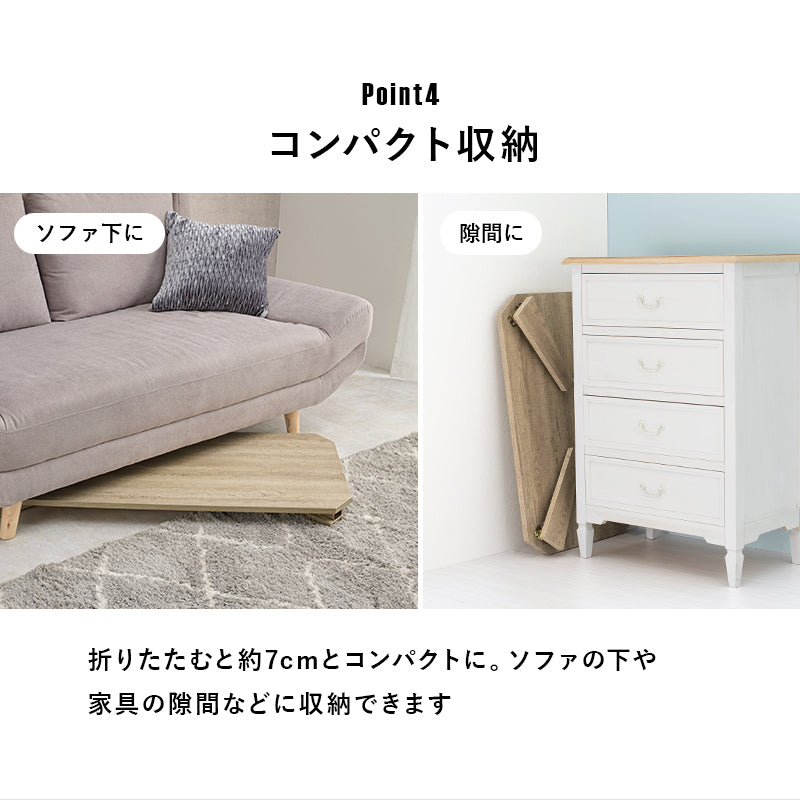 折りたたみテーブル コンパクト 省スペース 大理石 木目 韓国 ローテーブル おしゃれ