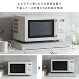 レンジ 下 引き出し 収納 トレー スライド 電子レンジ 便利