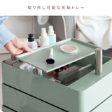 収納ワゴン キャスター付き スリム おしゃれ 省スペース 回転 flatoo（フラトゥー ）コンパクト商品専門店
