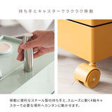 収納ワゴン キャスター付き スリム おしゃれ 省スペース 回転 flatoo（フラトゥー ）コンパクト商品専門店
