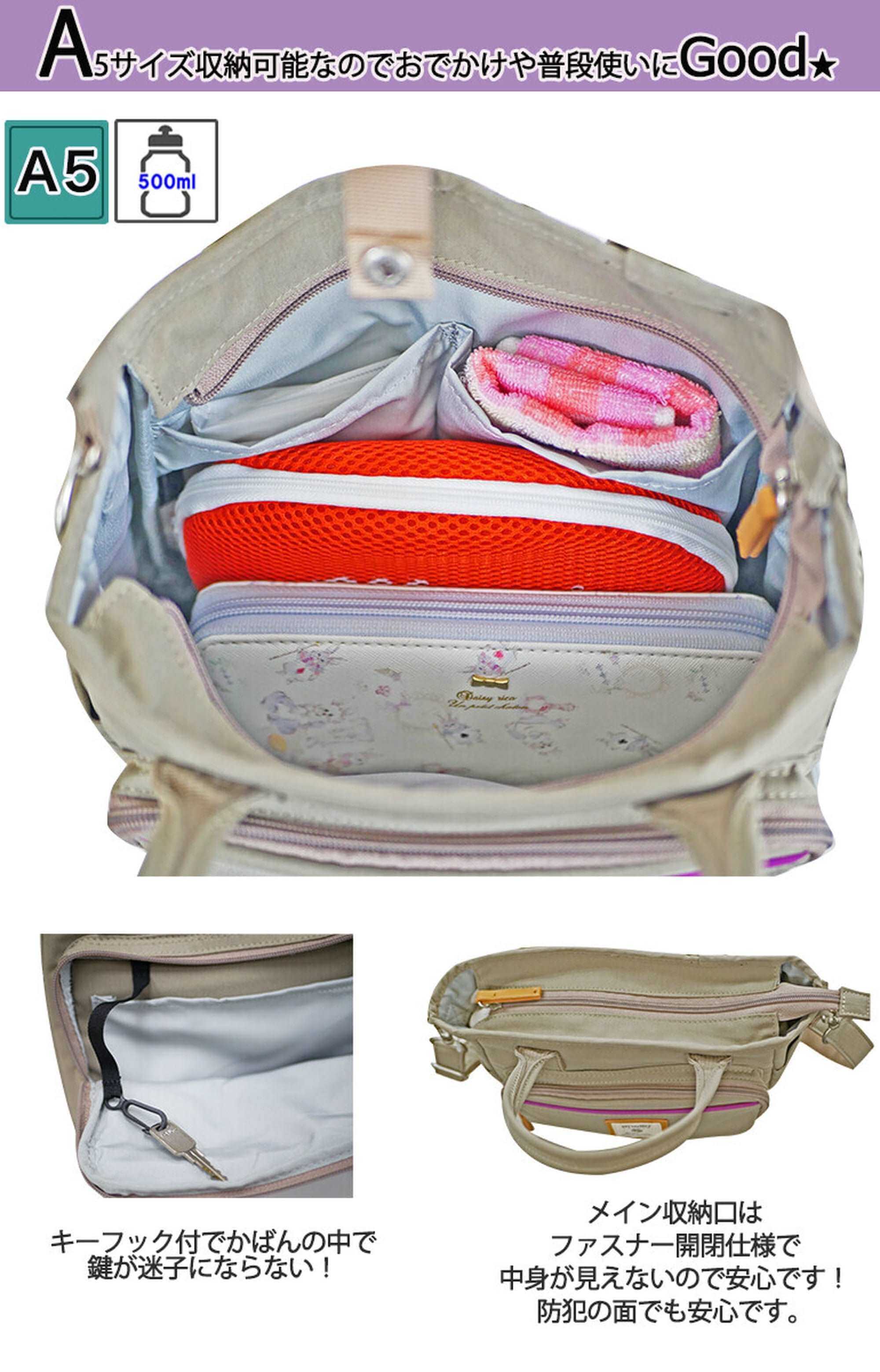 アネロ ショルダー バッグ 2WAY 7ポケット A5 旅行 通勤 通学 普段使い ユニセックス フラトゥー 財布・バッグ通販