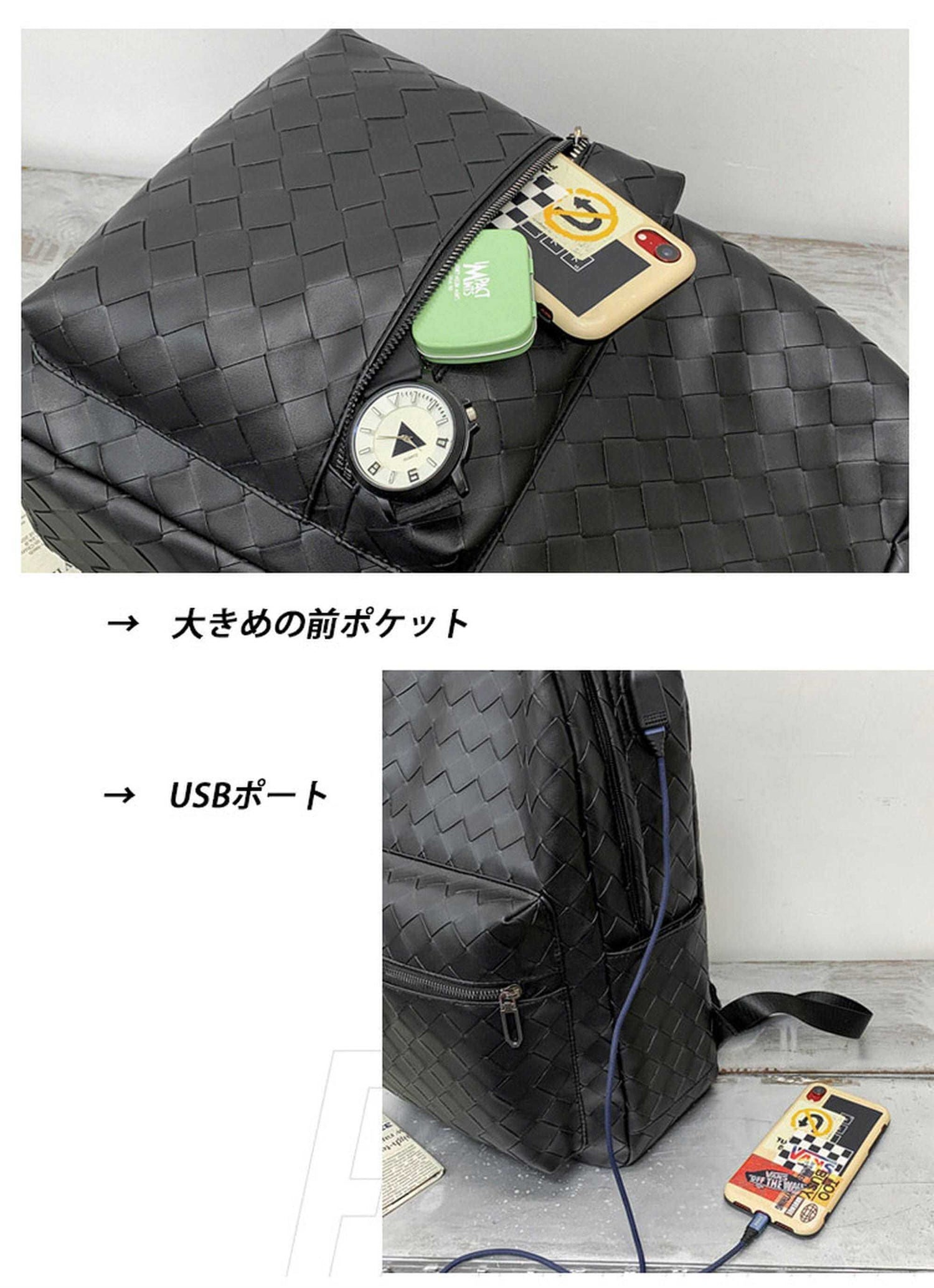 バックパック リュックサック 防水 USBポート 通勤 通学 ベーシック メンズ レディース バッグ フラトゥー 財布・バッグ通販