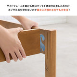 シングルベッド 組み立て簡単 幅100cm 収納 大容量 白 一人暮らし flatoo（フラトゥー ）家具、雑貨のコンパクト商品専門店