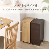 ダストボックス スリム 15L おしゃれ 薄型 大理石 木目 韓国インテリア flatoo（フラトゥー ）コンパクト商品専門店