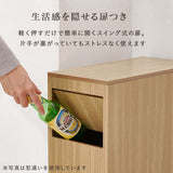 ダストボックス スリム 15L おしゃれ 薄型 大理石 木目 韓国インテリア flatoo（フラトゥー ）コンパクト商品専門店