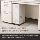 ダストボックス スリム 15L おしゃれ 薄型 大理石 木目 韓国インテリア flatoo（フラトゥー ）コンパクト商品専門店