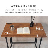 折りたたみデスク チェアセット おしゃれ クッション 幅80cm 奥行45 flatoo（フラトゥー ）家具、雑貨のコンパクト商品専門店