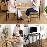 ダイニングセット 2人 幅75 ヴィンテージ コンパクト テーブル チェア flatoo（フラトゥー ）コンパクト商品専門店