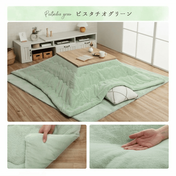 こたつ布団 正方形 かわいい 190×190 一人暮らし サイズ 60cm - flatoo こたつ布団 正方形 かわいい 190×190 一人暮らし サイズ 60cm - flatoo