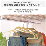 ロフトベッド 階段 ハイタイプ ロータイプ シングル 高さ調整 パイプ 100cm flatoo（フラトゥー ）ミニマリスト向け商品専門店