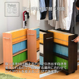 収納 薄型 2個セット クローゼット ラック スリム 本棚 ワゴン 隙間 flatoo（フラトゥー ）コンパクト商品専門店