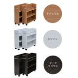 収納 薄型 2個セット クローゼット ラック スリム 本棚 ワゴン 隙間 flatoo（フラトゥー ）コンパクト商品専門店