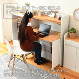 勉強机 折りたたみ 薄型 省スペース 奥行30 パソコン リビング 収納 シンプル 棚 デスク flatoo（フラトゥー ）コンパクト商品専門店