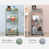 ワゴン キャスター付き 収納 おしゃれ スリム キッチン 高さ60cm エステ flatoo（フラトゥー ）コンパクト商品専門店